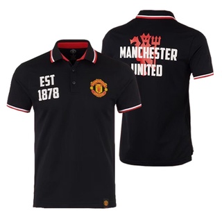 เช็คสินค้าก่อนสั่่งซื้อ !!!!! เสื้อโปโล แมนยู MUFC-007 (BK) สีดำ