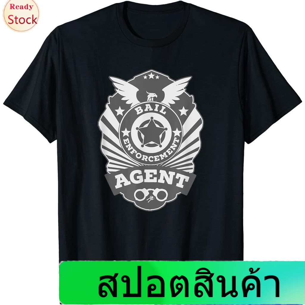 Illicit Bounty Hunterเสื้อยืดยอดนิยม BEA Bail Enforcement Agent Badge Bounty Hunter Uniform T-Shirt 