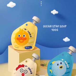 (พร้อมส่ง)Ocean Star ซุปเพิ่มการกินน้ำ/เพิ่มความอยากอาหารสำหรับน้องหมา/น้องแมว ขนาด 100g