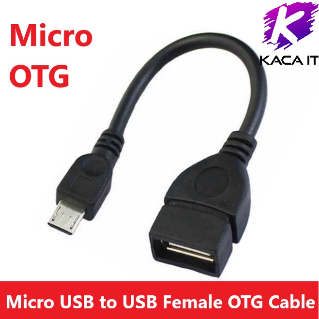 สายแปลง Micro USB 2.0 OTG Converter OTG อะแดปเตอร์ for Tablet Android Mobile Phone Flashdrive โอทีจี