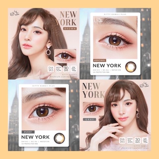 Newyork เลนส์พระจันทร์ แบรนด์kittykawaii🌙 | ทักแชทก่อนกดสั่งซื้อ‼️