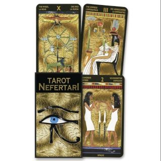 {ไพ่แท้ลิขสิทธิ์} ไพ่ทาโรต์ชุด TAROT NEFERTARI ไพ่อียิปต์