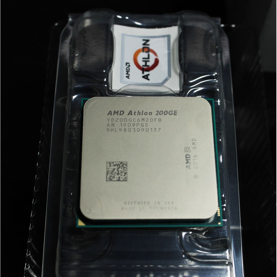 CPU (ซีพียู) AMD AM4 ATHLON 200GE 3.2 GHz