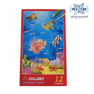 สีไม้ระบายน้ำ 12 สี คอลลีน (COLLEEN)