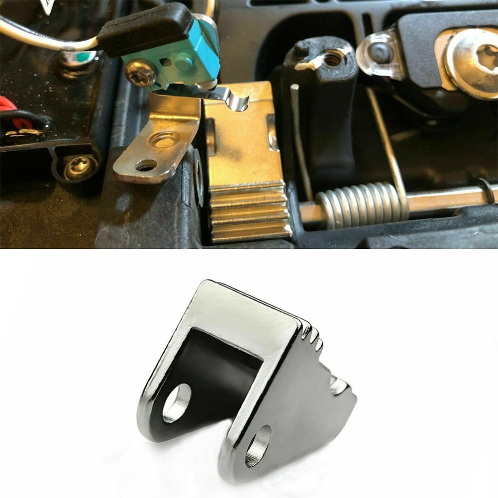 1pc Car Door Handle Paddle Gear For Tesla Model S 2012-2019 1042845-00-B Replacement Part Silver Steel Car Door Handle
