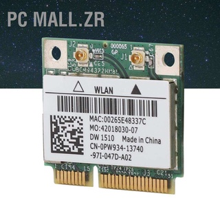 Pc Mall.Zr Bcm94322Hm8L Dw1510 Dual Band 300Mbps Mini Pci-E การ์ดเครือข่ายไร้สายสําหรับ Dell E4200 E5500