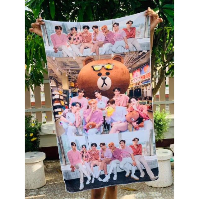 ผ้าเช็ดตัวK-POP