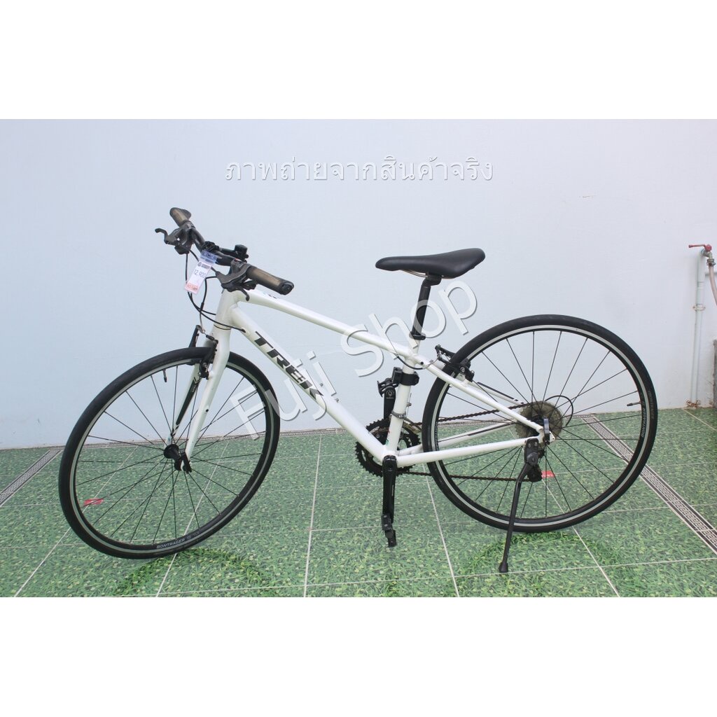 จักรยานไฮบริดญี่ปุ่น - ล้อ 700 mm. - มีเกียร์ - อลูมิเนียม - TREK FX Sport 4 - สีขาว [จักรยานมือสอง]