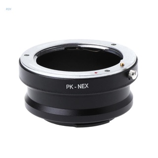 Rox Pk-Nex แหวนอะแดปเตอร์สําหรับเลนส์ Pentax To Sony Nex-3 F5 7 C3 5N 5R 6 E-Mount