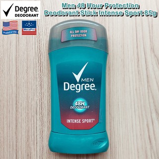 Degree® Men 48 Hour Protection Deodorant Stick Intense Sport 85g โรลออนสติ๊ก สำหรับผู้ชาย ระงับกลิ่นกาย