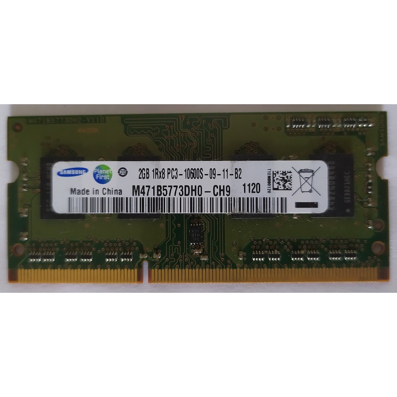 RAM 2GB Samsung PC3-10600S M471B5773DH0-CH9 643ECD62