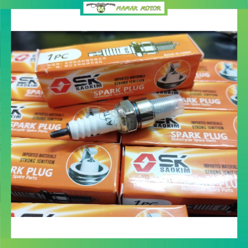 SK SAOKIM A7TC SPARK PLUG C70 WAVE100 EX5 KRISS STANDARD
