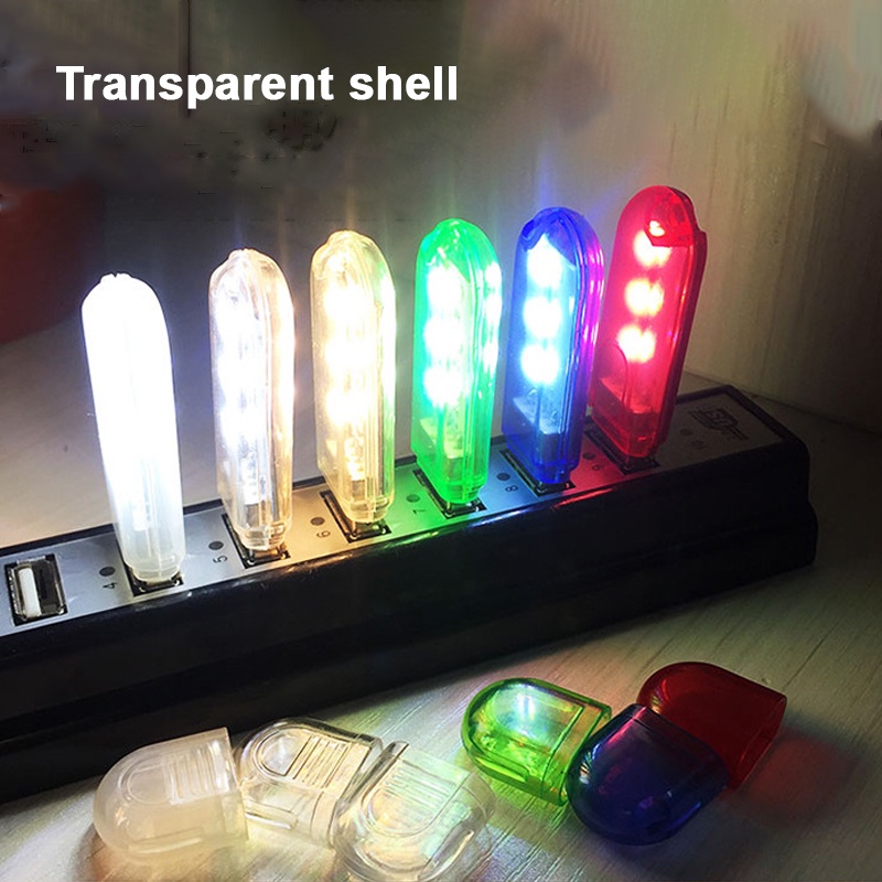 โคมไฟ LED 3 ดวง พอร์ต USB แบบพกพา สําหรับอ่านหนังสือ คอมพิวเตอร์ ราคา ถูกที่สุด ดีลบีเคเค แกลเลอรีภาพที่ 5