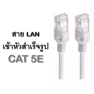 3 sets / Straight Through LAN Cable with RJ45 (สาย LAN 3 ชุด แบบ CAT 5e)