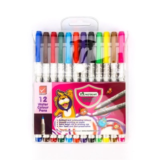 ปากกาเมจิก คละสี 12 สี มาสเตอร์อาร์ต