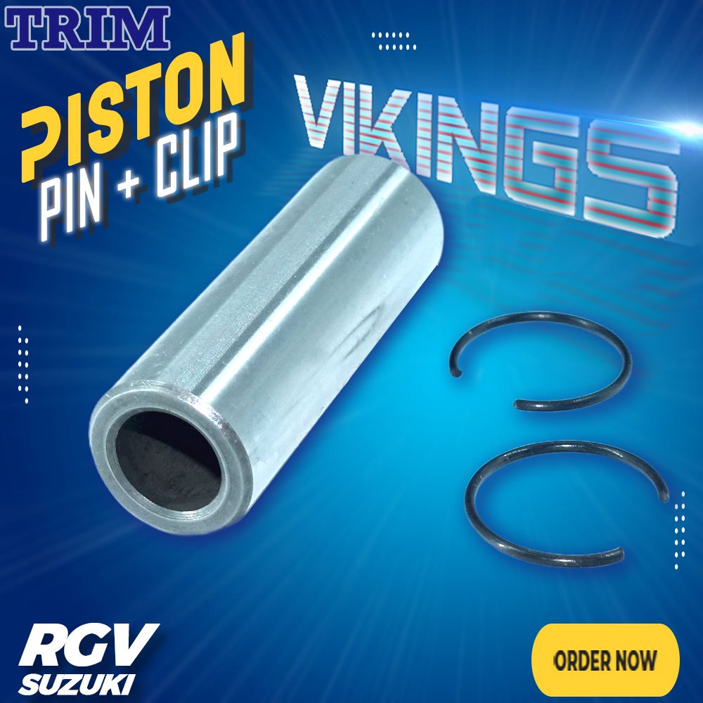 RGV120 RGV RGV 120 SUZUKI PISTON PIN + ชุดคลิป MOTORBIKE