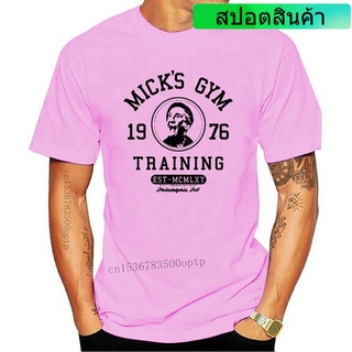 เสื้อยืด พิมพ์ลาย Rocky Balboa Micks Boxing Gym Philadelphia 1976 สําหรับผู้ชาย