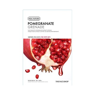 THE FACE SHOP REAL NATURE POMEGRANATE FACE MASK