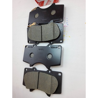 ผ้าดิสเบรค-หน้า วีโก้ 4 WD วีโก้แชมป์ 4 WD รีโว 4 WD ฟอร์จูนเนอร์ 08on PADKIT DISC BRAKE 04465-0K360,YZZQ7 Vigo 4 WD Vi