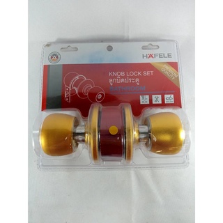 ลูกบิดประตู489 93 249BATHROOM KNOB LOCK SET HAFELE