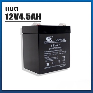 luckytoys แบตเตอรี่รถไฟฟ้า แบตเตอรี่รถเด็ก 12V4.5 AH