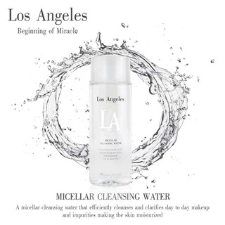 La Los Angeles Micellar Cleansing Water ผลิตภัณฑ์ทำความสะอาดเครื่องสำอางสูตรน้ำ ขนาด 110ml.