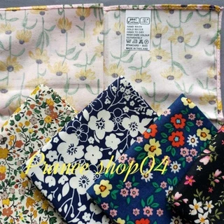 🌺 ลายดอกไม้🌺 ผ้าเช็ดหน้า🌺คอตต้อน100%🌺พิมพ์ลายชัดสีสดใส🌺เย็บแบบม้วนริม🌺Made in Thiland🇹🇭🇹🇭🇹🇭🌺เนื้อสัมผัสนิ่มน่าใช้🌺
