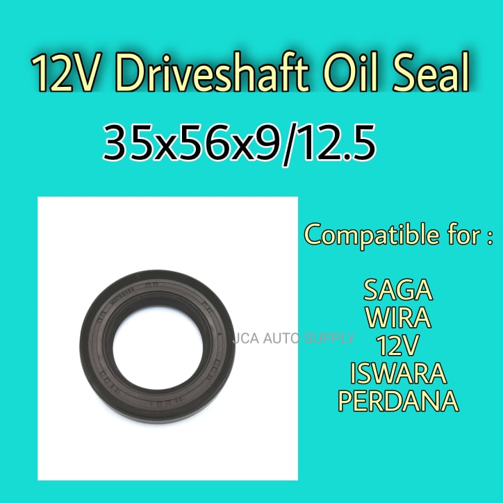 Drive Shaft Oil Seal - 35x56x912.5 - Proton Saga/ Wira/ 12V/ Iswara/ Perdana