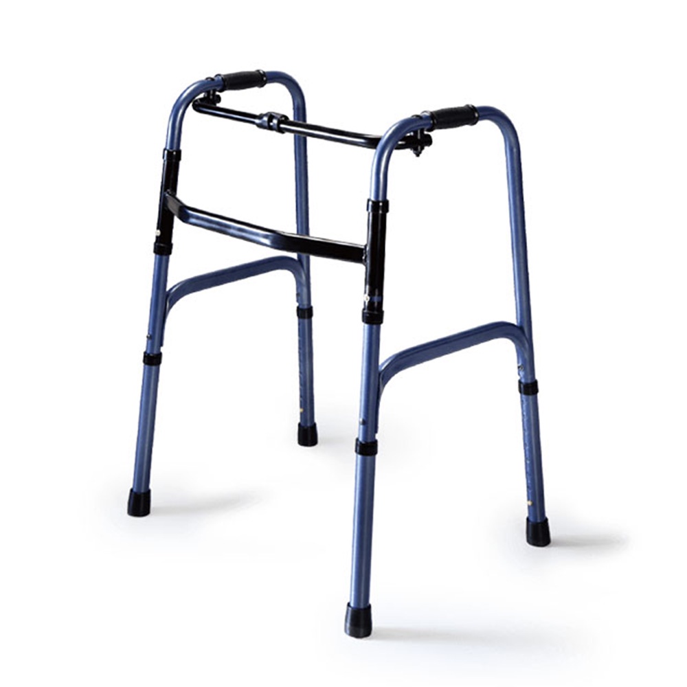 อุปกรณ์ช่วยเดิน วอล์คเกอร์ พับได้  ( KARMA Walker รุ่น WK-80 ) สีน้ำเงิน