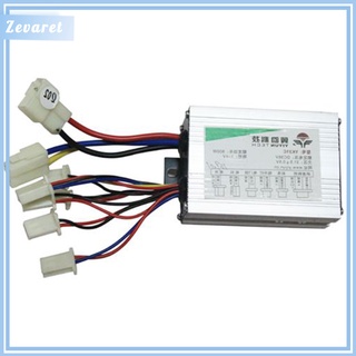Zevaret กล่องควบคุมมอเตอร์จักรยานไฟฟ้า 12V 24V 36V 48V 500 800W DC สําหรับจักรยานไฟฟ้า สกูตเตอร์ จักรยานไฟฟ้า
