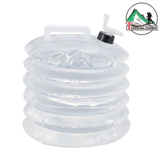 ถังน้ำพับเก็บได้ Captain Stag Antibacterial Stretchable Water Jug 10L