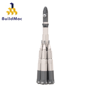 Buildmoc Space series Vostok ชุดตัวต่อเลโก้ ยานพาหนะ 709 ชิ้น