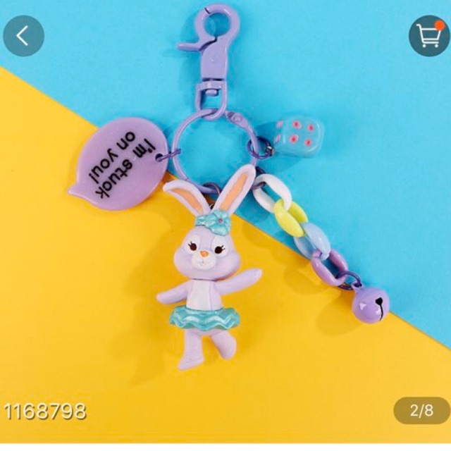 พวงกุญแจรูปกระต่ายduffy