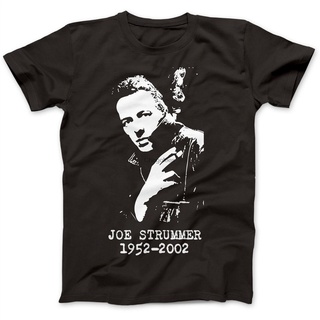 เสื้อยืด ผ้าฝ้าย พิมพ์ลาย Joe Strummer Tribute Premium London Calling PKlohb69PGfbcf51Size S-5XL