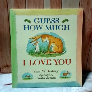 หนังสือปกอ่อน Guess how much I love you มือสอง