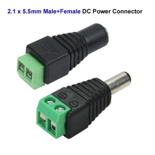 คอนเนคเตอร์แจ็คสายไฟ DC Jack  Connectors (10 ชิ้น)