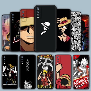 เคสโทรศัพท์มือถือ ซิลิโคนนิ่ม ลายอนิเมะ One Piece luffy TP9 สําหรับ Vivo Y55 Y55s Y69 Y71 Y81 Y81s