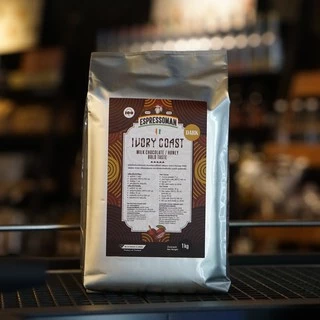 COCOA IVORY COAST DARK 1KG ผงโกโก้ ไอวอร์รี่โคสต์ ดาร์ก ขนาด 1KG ตรา ESPRESSOMAN