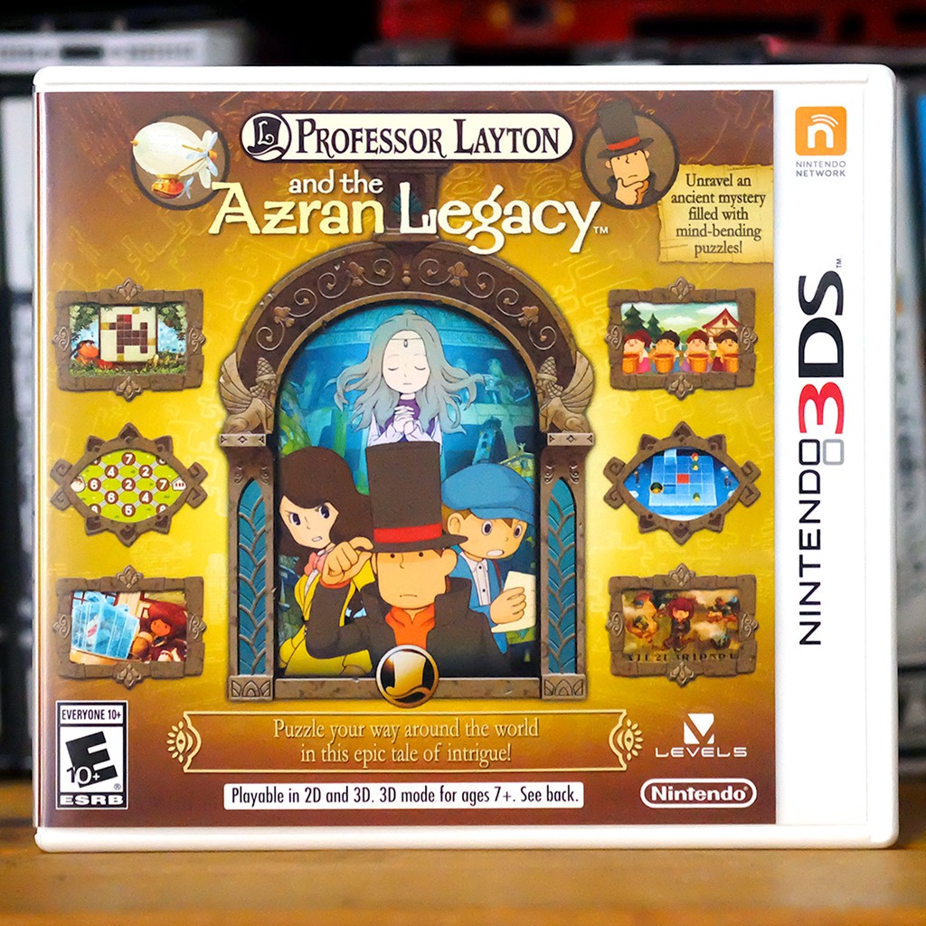 [3DS] Professor Layton and the Azran Legacy