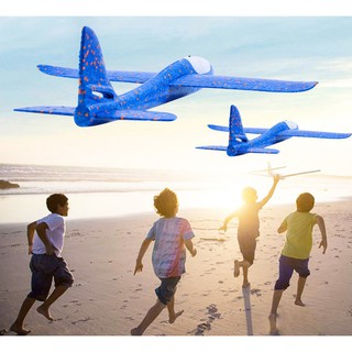 เครื่องบินโฟม ของเล่นสำหรับเด็ก เครื่องร่อน เครื่องบิน พร้อมส่ง Foam Glider Air Plane Toy For Kid