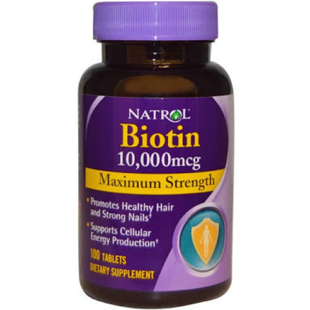 *พร้อมส่ง* Natrol Biotin 10,000 Mcg.