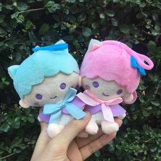 พวงกุญแจตุ๊กตาLittle Twin Star พวงกุญแจตุ๊กตากีกี้ ลาล่า พวงกุญแจลิ้ตเติ้ลทวินสตาร์