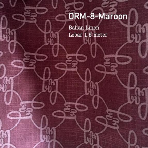 ล่าสุด.. ORM-8-มารูน