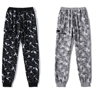 BAPE DIGITAL CAMO SIDE digital camouflage pants