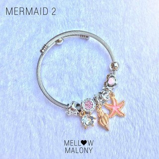 💖กำไลข้อมือพร้อมชาร์ม รุ่น Mermaid2