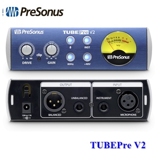 PreSonusTUBEPre V2 ปรีแอมป์ไมโครโฟน Single Channel แบบ Tube