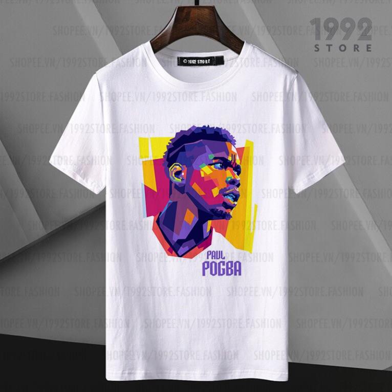 เสื้อยืดฟุตบอลแขนสั้น Paul Pogba Pop Art