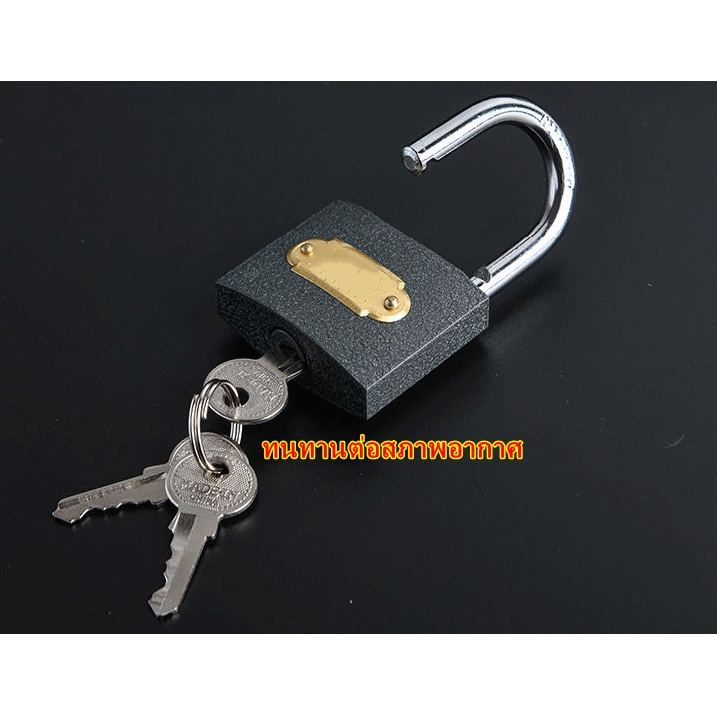 กุญแจล็อคประตู KAIJING(B0082) กุญแจล็อคบ้านแม่กุญแจสีดำ - รูปที่ 6