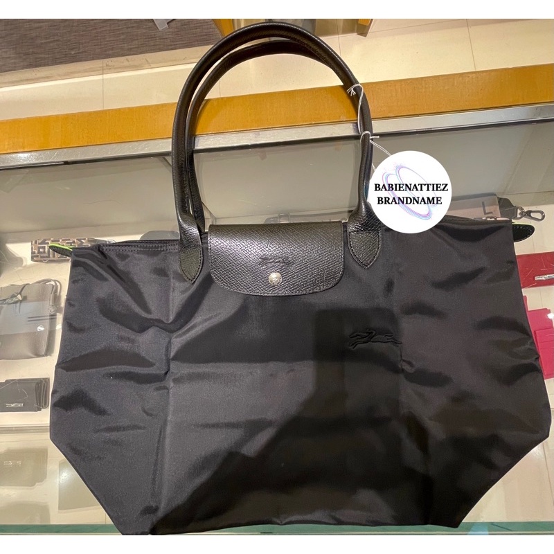 ใช้โค้ดลดสูงสุด 1,000.- (แท้ 100% จากKingPower) New Longchamp Club /Green L long สี Noir (ดำ) กรุณาสอบถามก่อนสั่งชื้อค่
