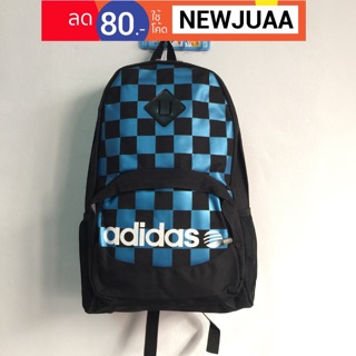 กระเป๋าเป้ Adidas Neo ลายสก๊อตเล็ก พร้อมส่งชำระปลายทาง